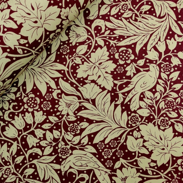 Cotton Canvas - Morris Burgundy